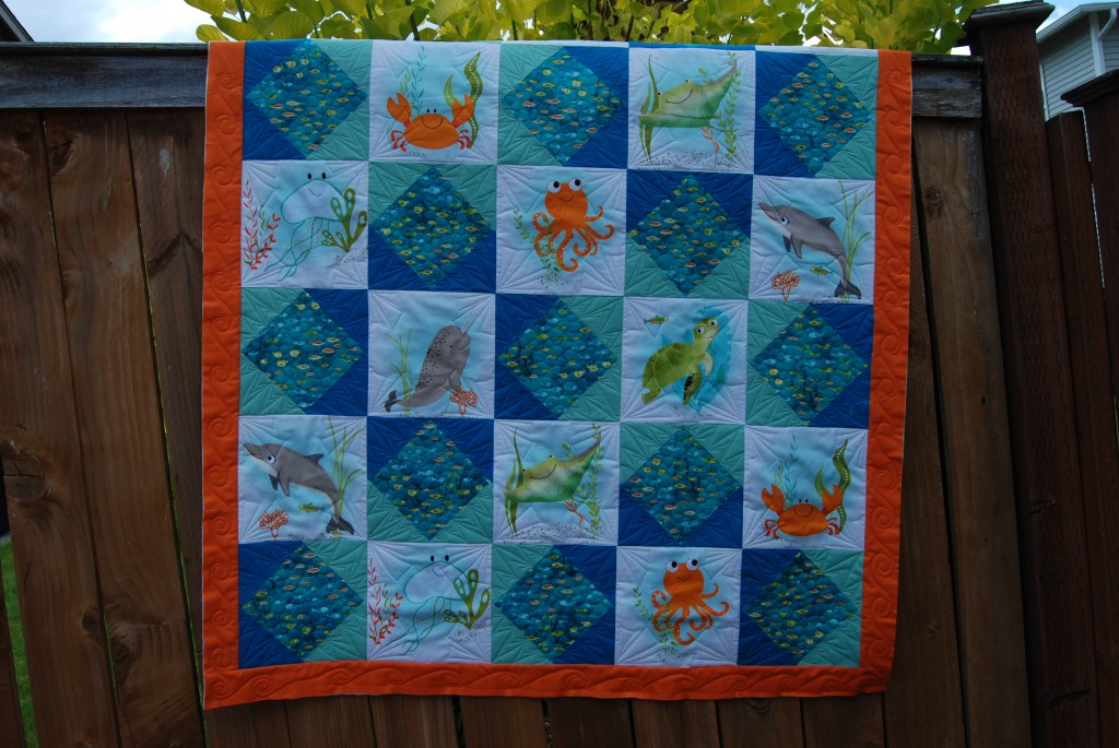 Sea Creatures Quilt - https://www.sewbittersweetdesigns.com